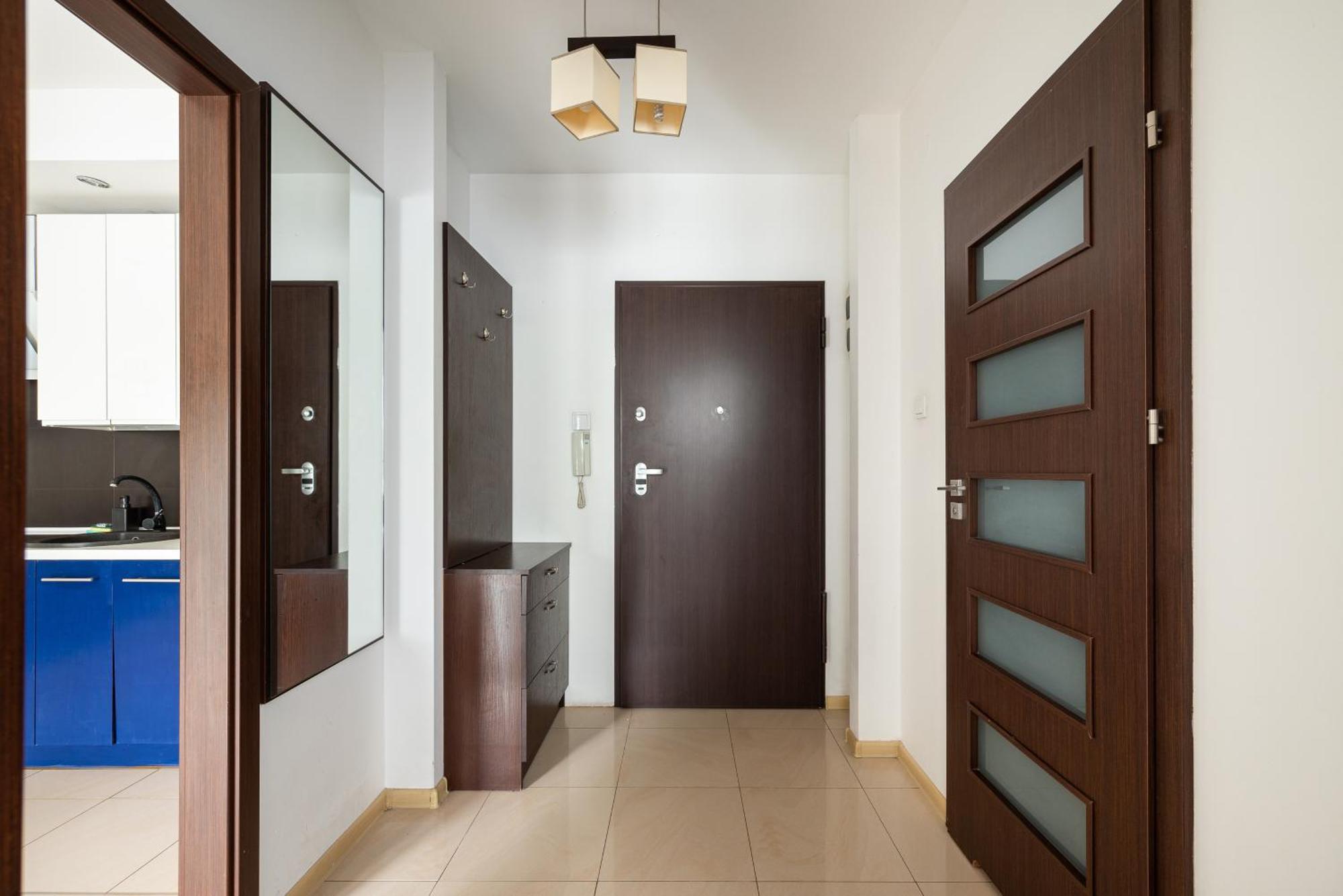 Aleja Krakowska Comfy Apartment ワルシャワ エクステリア 写真